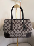 Vintage Coach wool shoulder bag