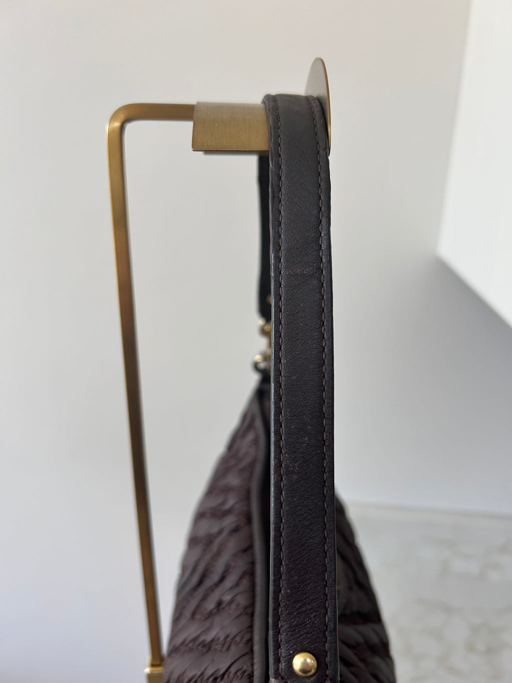 Vintage Coach limited edition brown shoulder bag