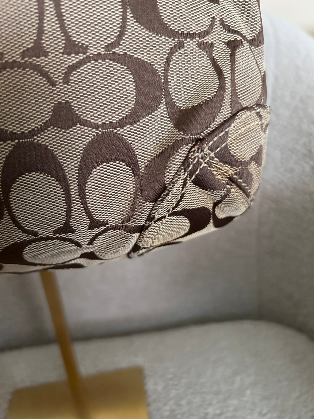 Vintage Coach brown Soho shoulder bag