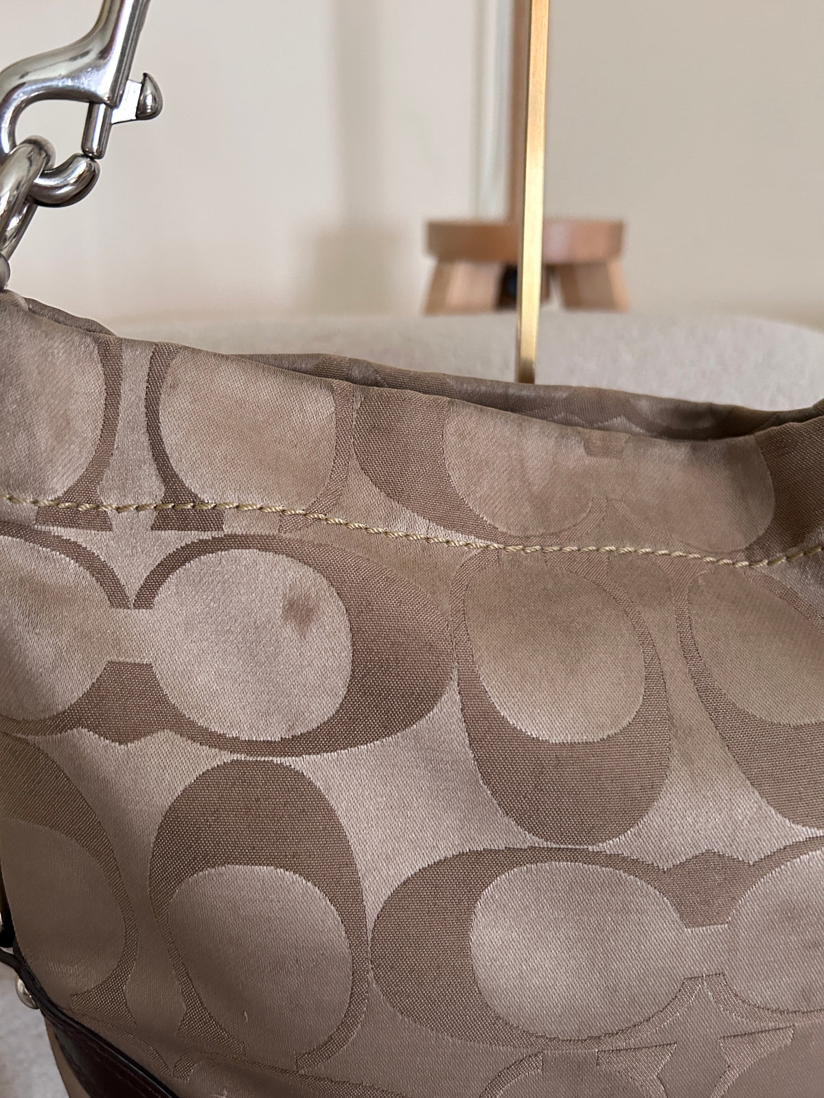Vintage Coach Carly shoulder bag