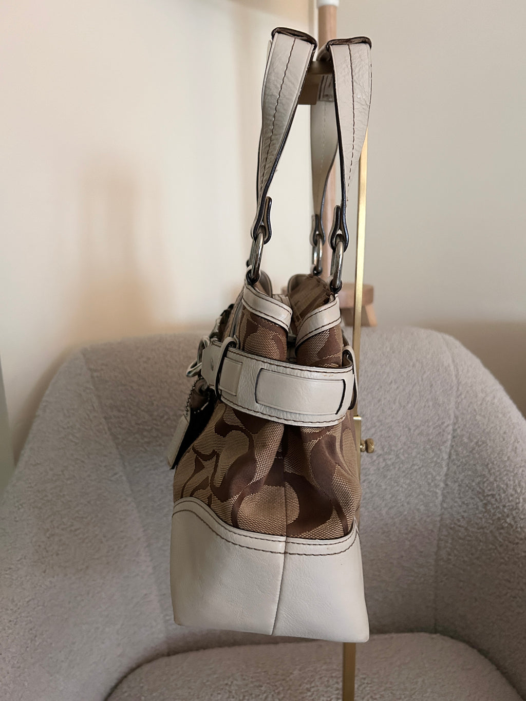 Vintage Coach small Hampton shoulder bag