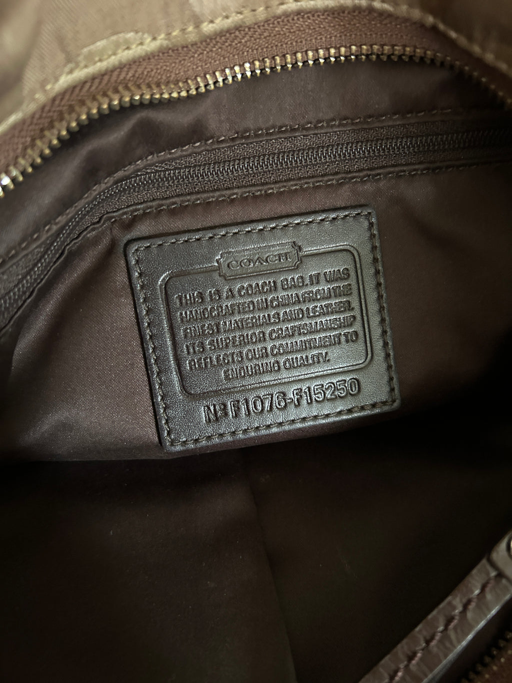 Vintage Coach Carly shoulder bag