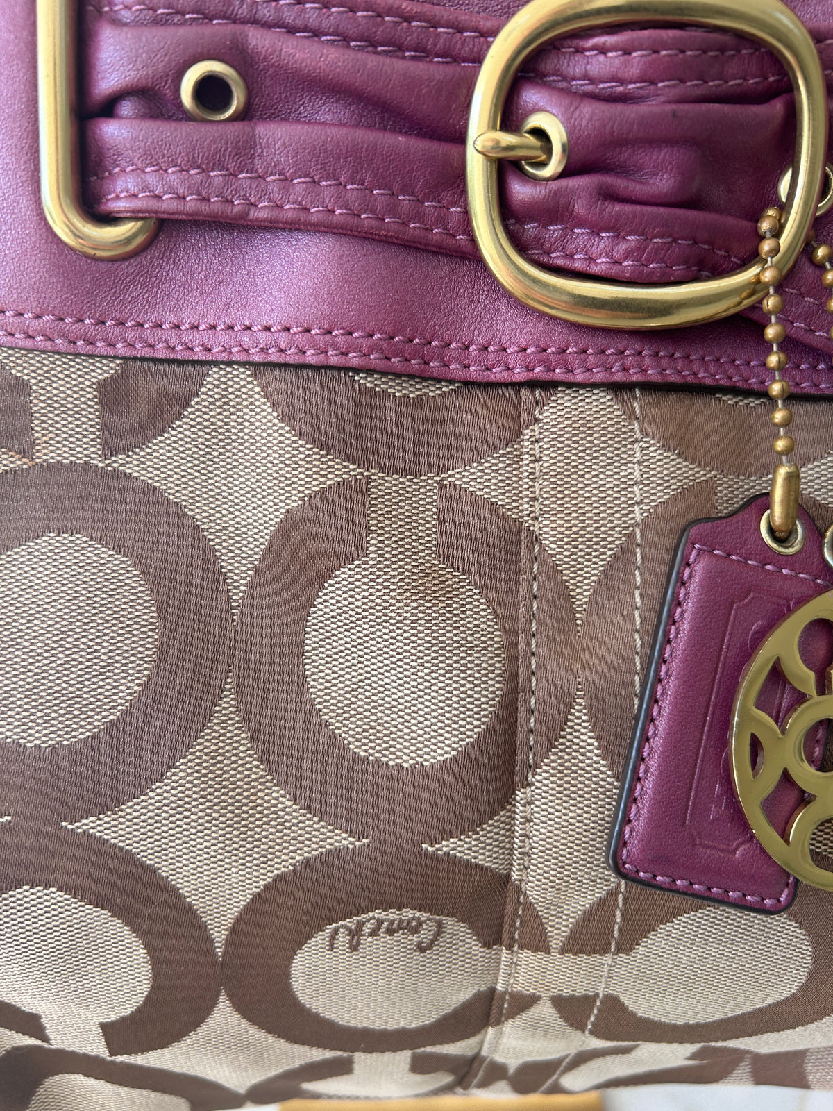 Vintage Coach Bleecker tote shoulder bag