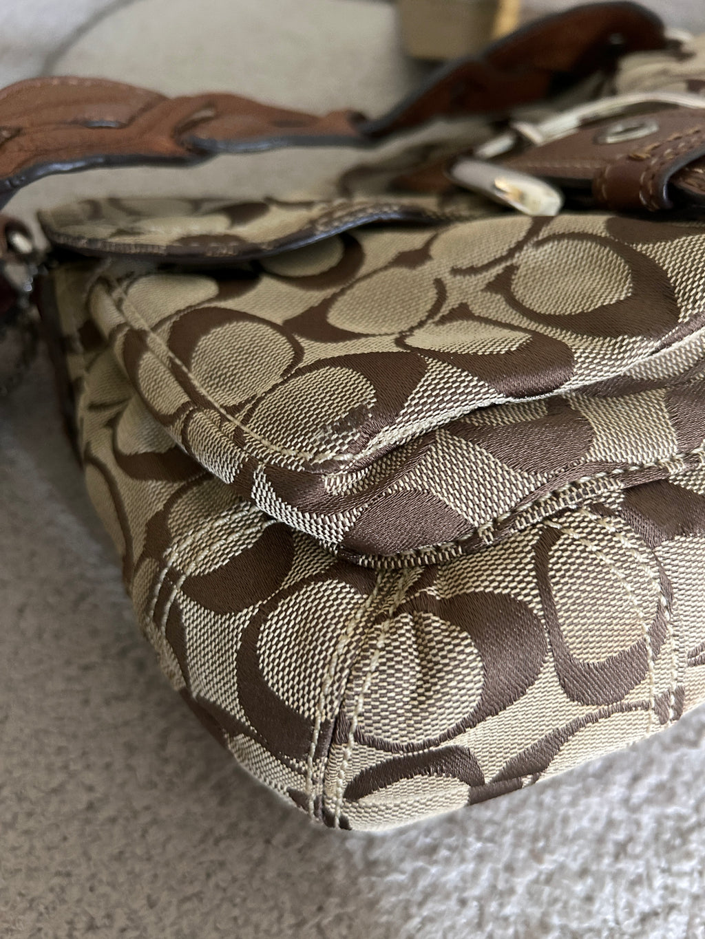 Vintage Coach brown Soho shoulder bag