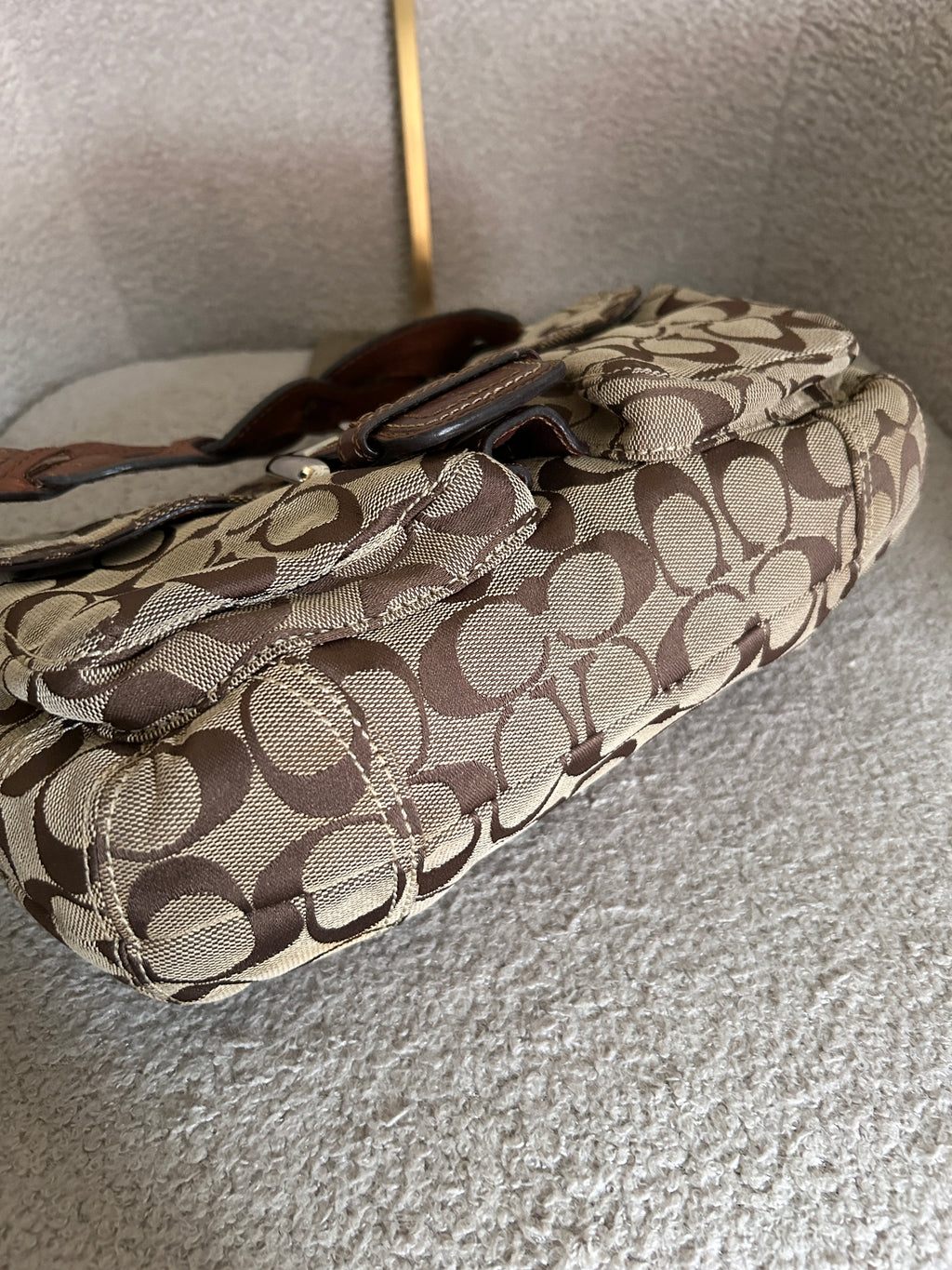 Vintage Coach brown Soho shoulder bag