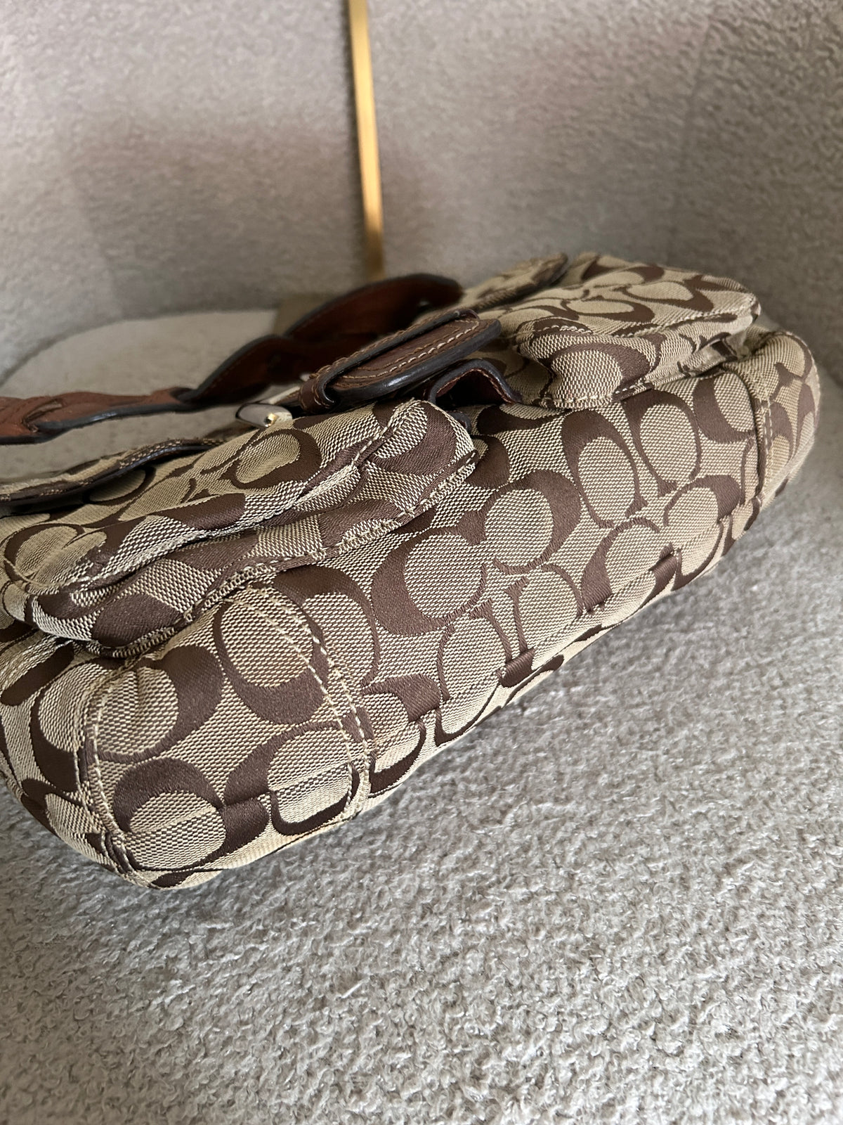 Vintage Coach brown Soho shoulder bag