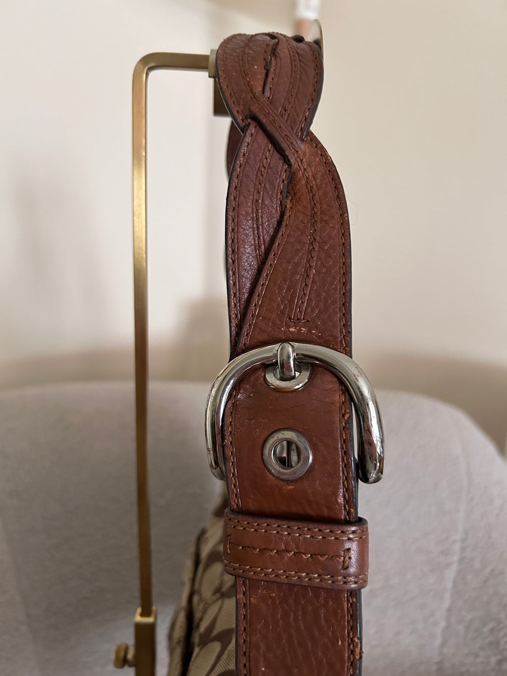 Vintage Coach brown Soho shoulder bag