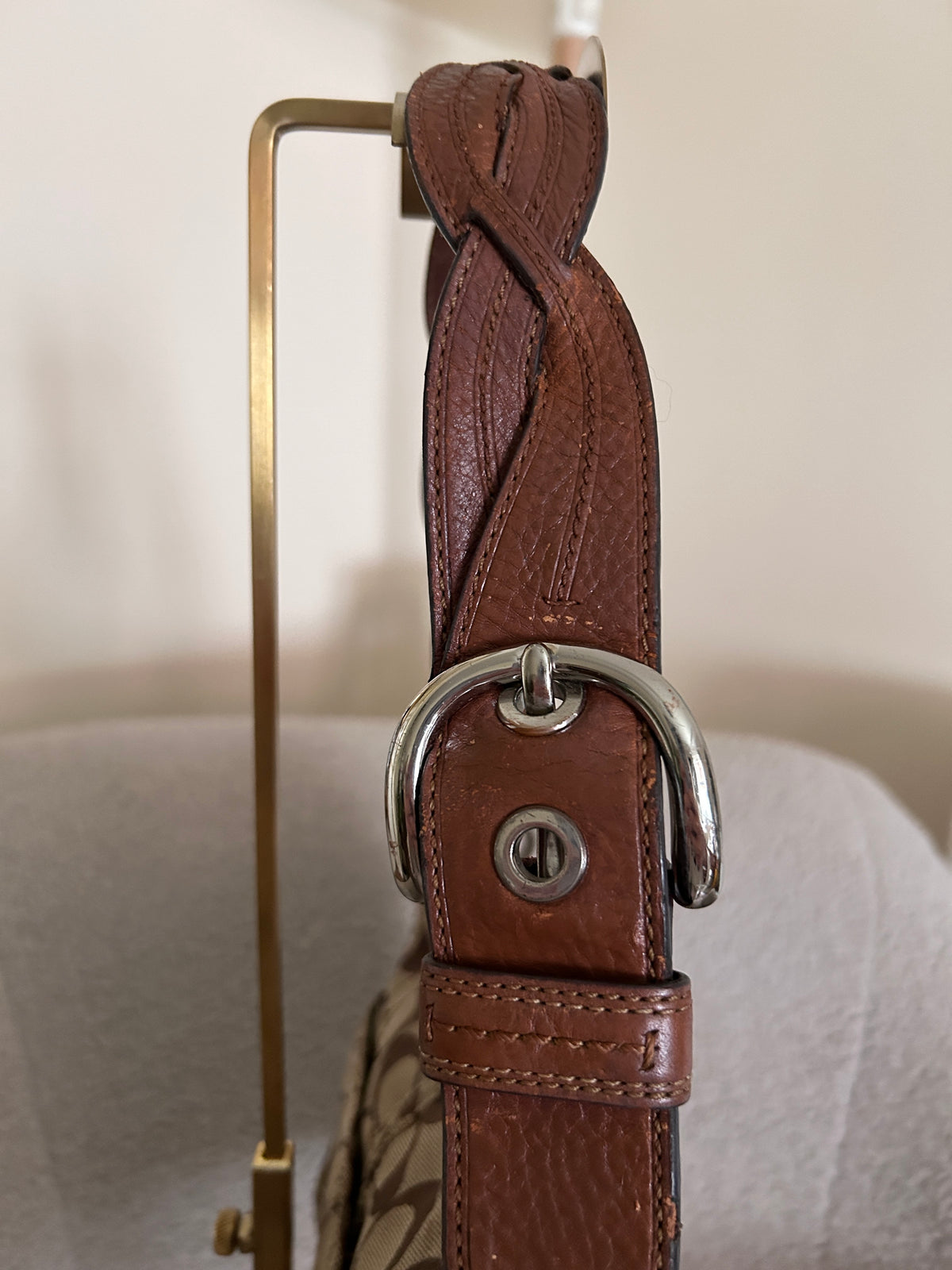 Vintage Coach brown Soho shoulder bag