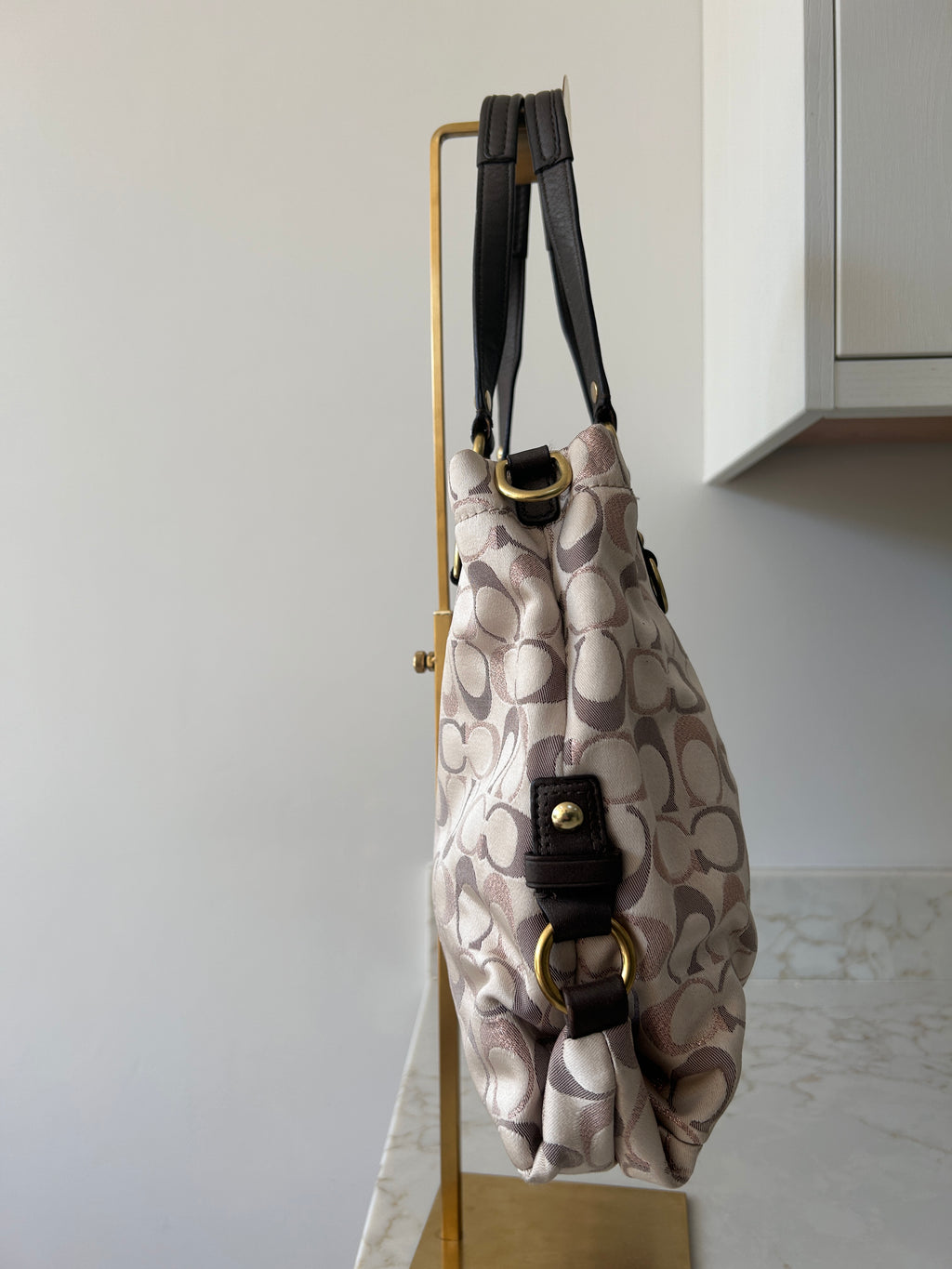 Vintage Coach tote shoulder bag