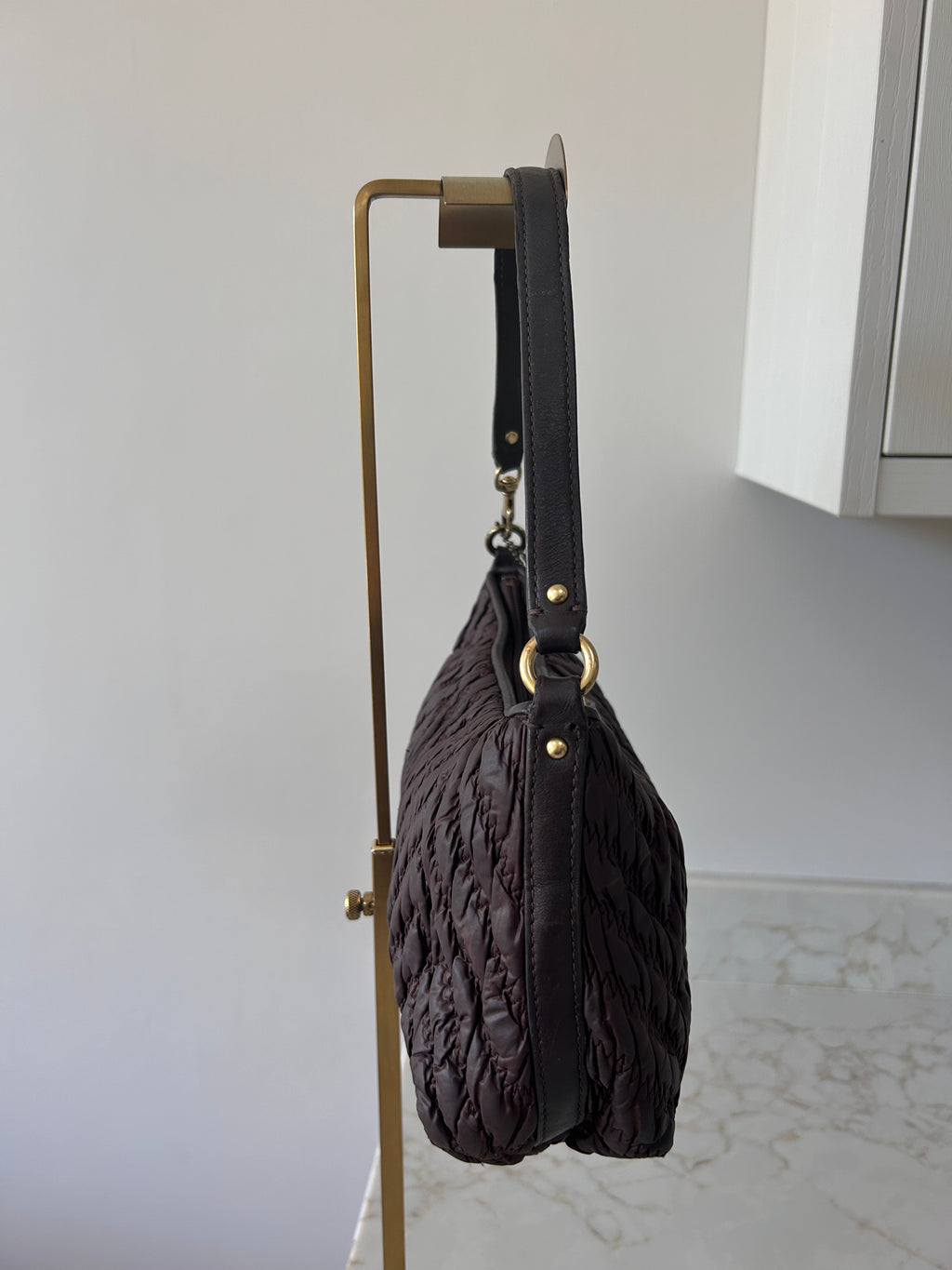 Vintage Coach limited edition brown shoulder bag