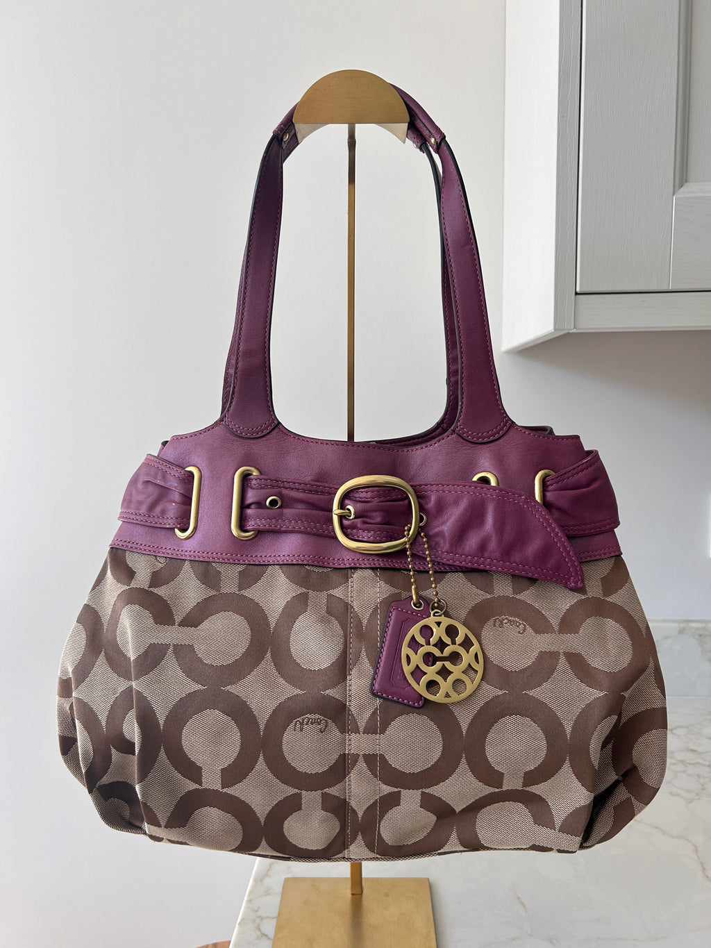 Vintage Coach Bleecker tote shoulder bag