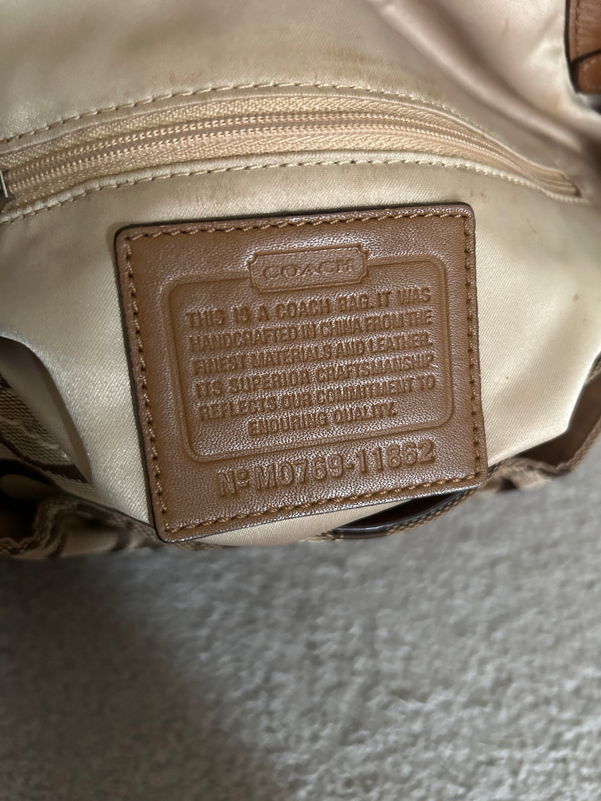 Vintage Coach brown Soho shoulder bag