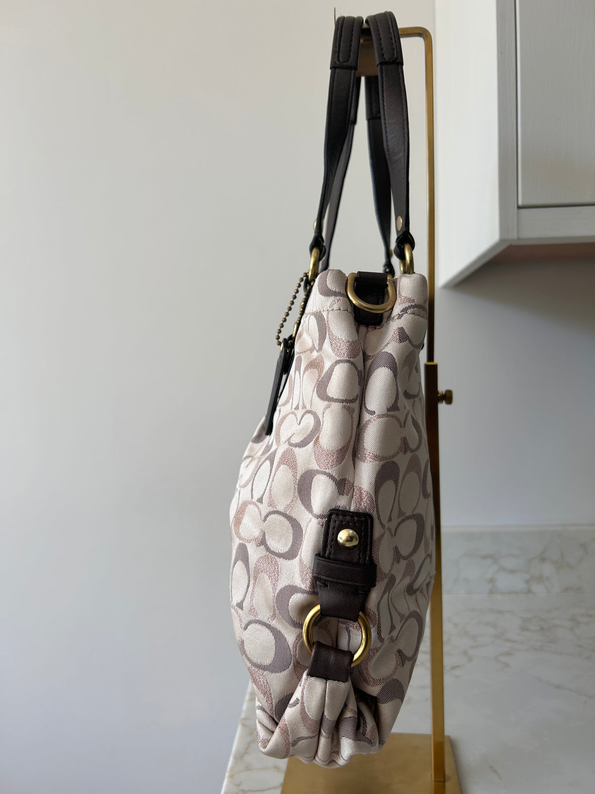 Vintage Coach tote shoulder bag