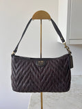 Vintage Coach limited edition brown shoulder bag