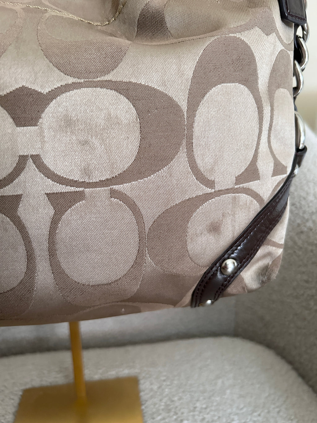 Vintage Coach Carly shoulder bag