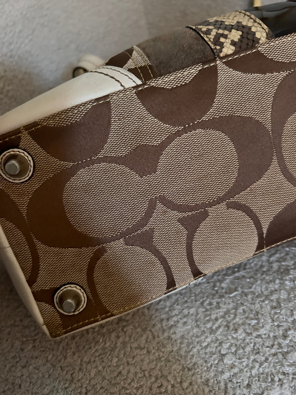 Vintage Coach small Hampton shoulder bag