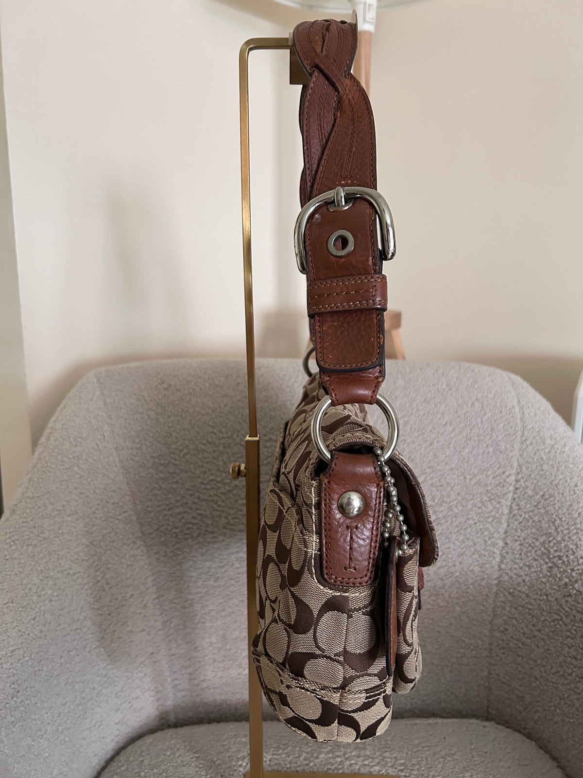 Vintage Coach brown Soho shoulder bag