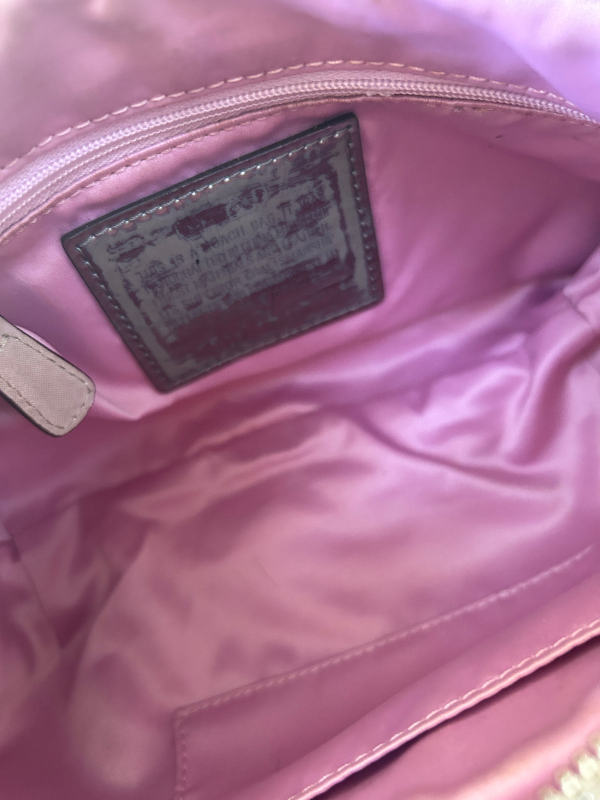 Vintage Coach Poppy graffiti shoulder bag