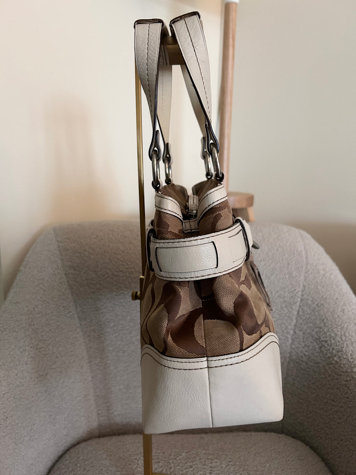 Vintage Coach small Hampton shoulder bag