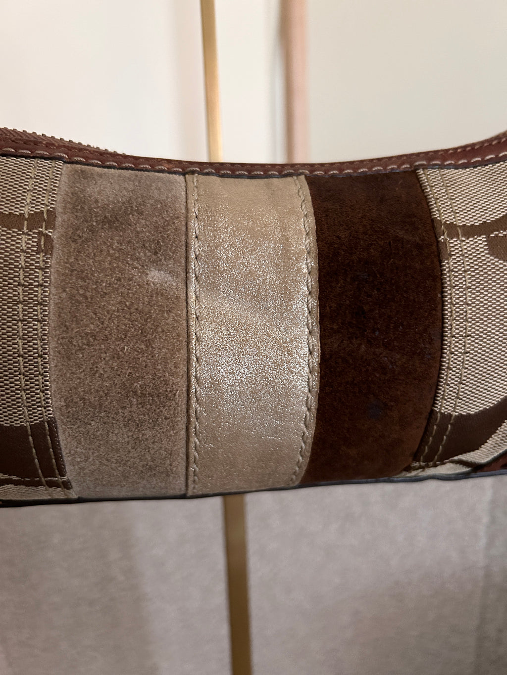 Vintage Coach baguette shoulder bag