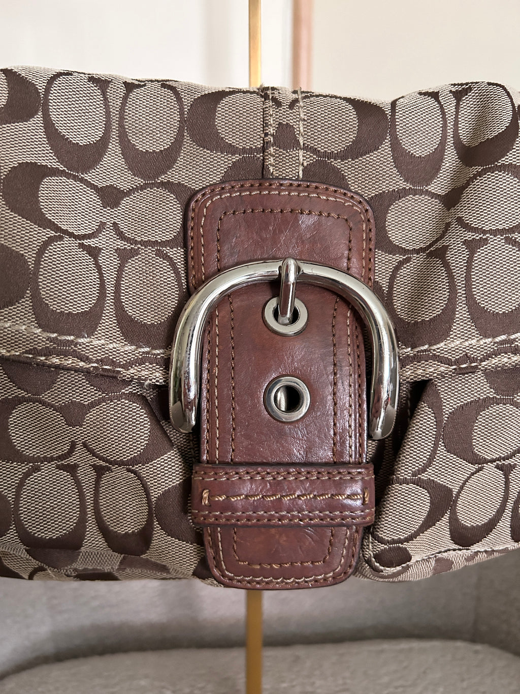 Vintage Coach brown Soho shoulder bag
