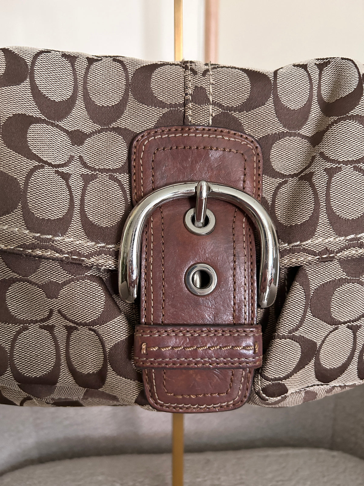 Vintage Coach brown Soho shoulder bag