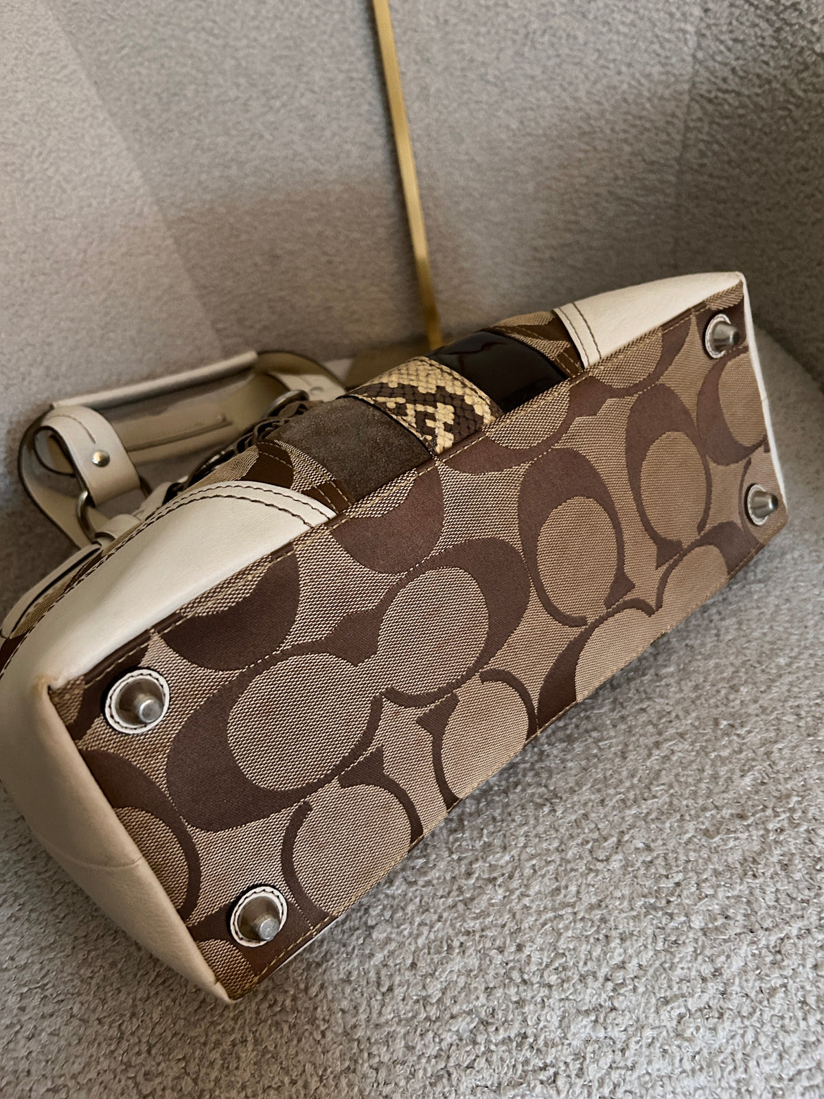 Vintage Coach small Hampton shoulder bag