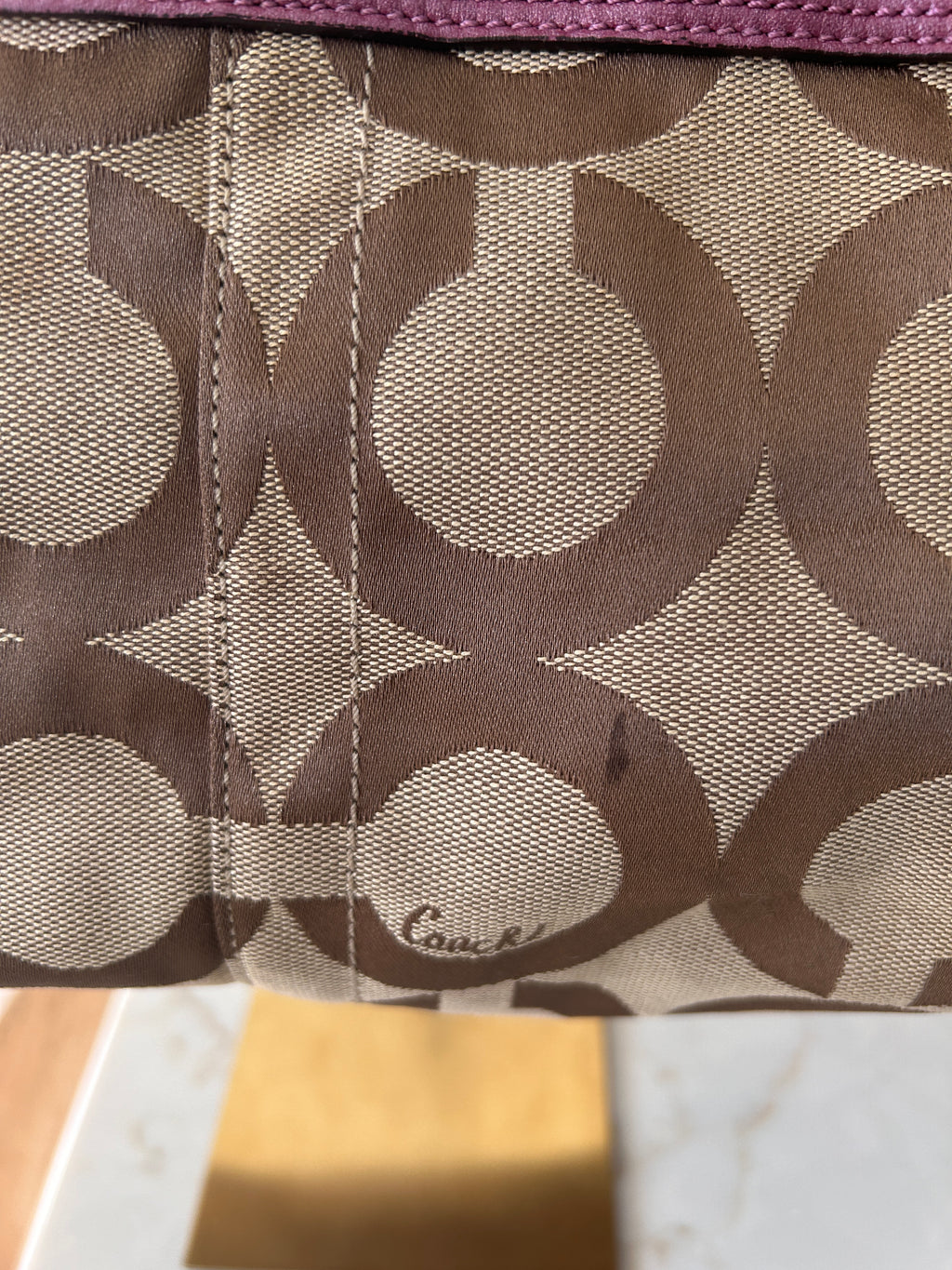 Vintage Coach Bleecker tote shoulder bag