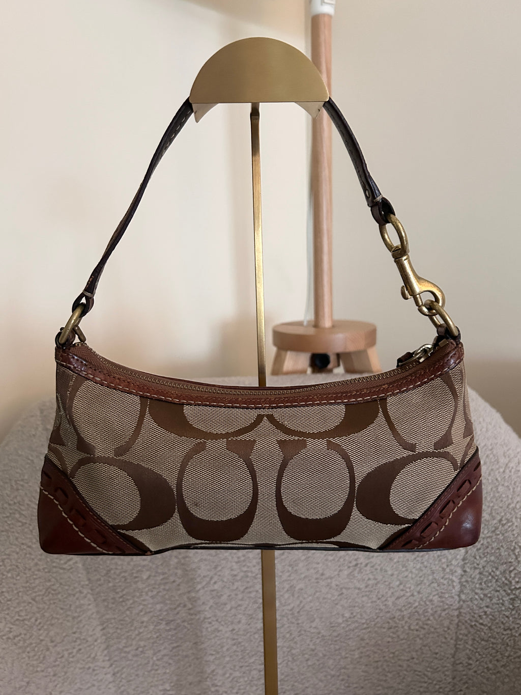 Vintage Coach baguette shoulder bag