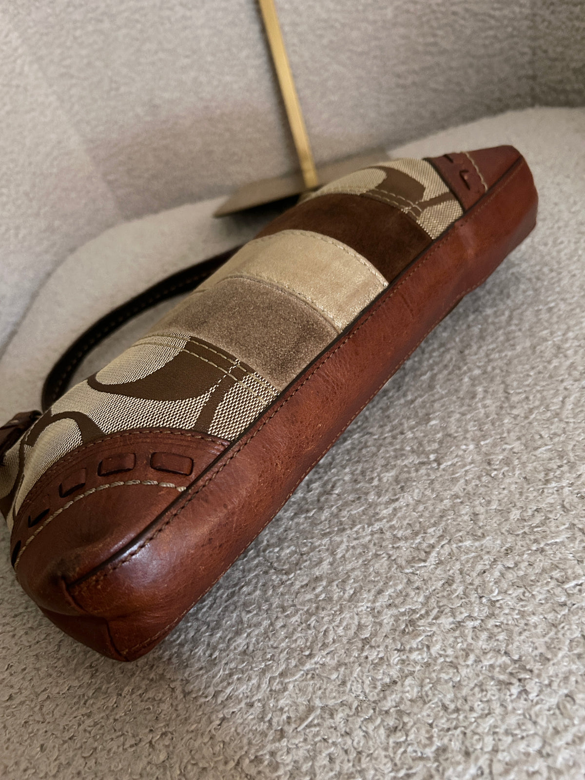 Vintage Coach baguette shoulder bag