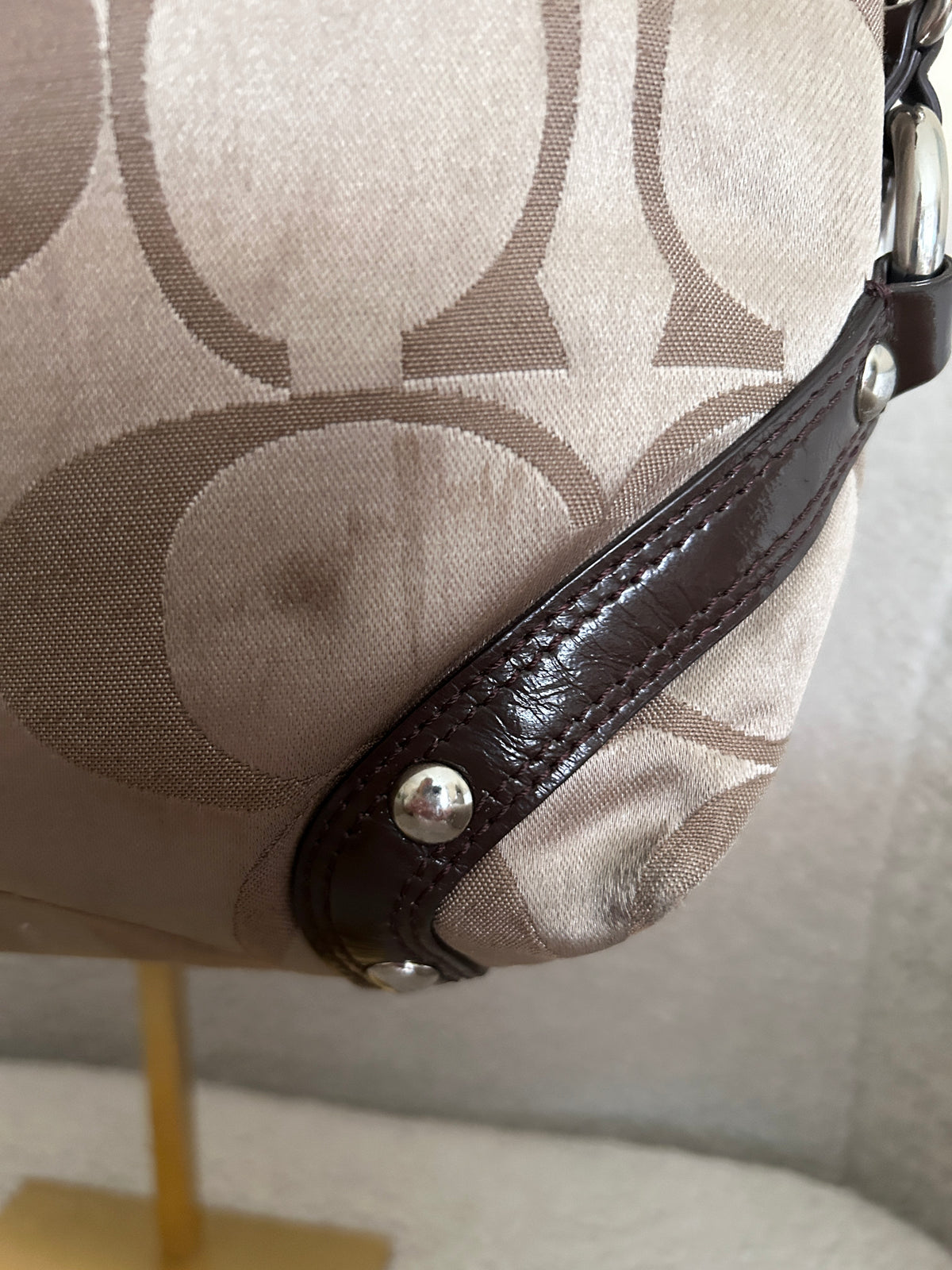 Vintage Coach Carly shoulder bag