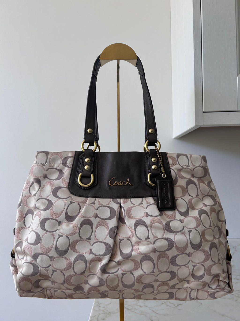 Vintage Coach tote shoulder bag