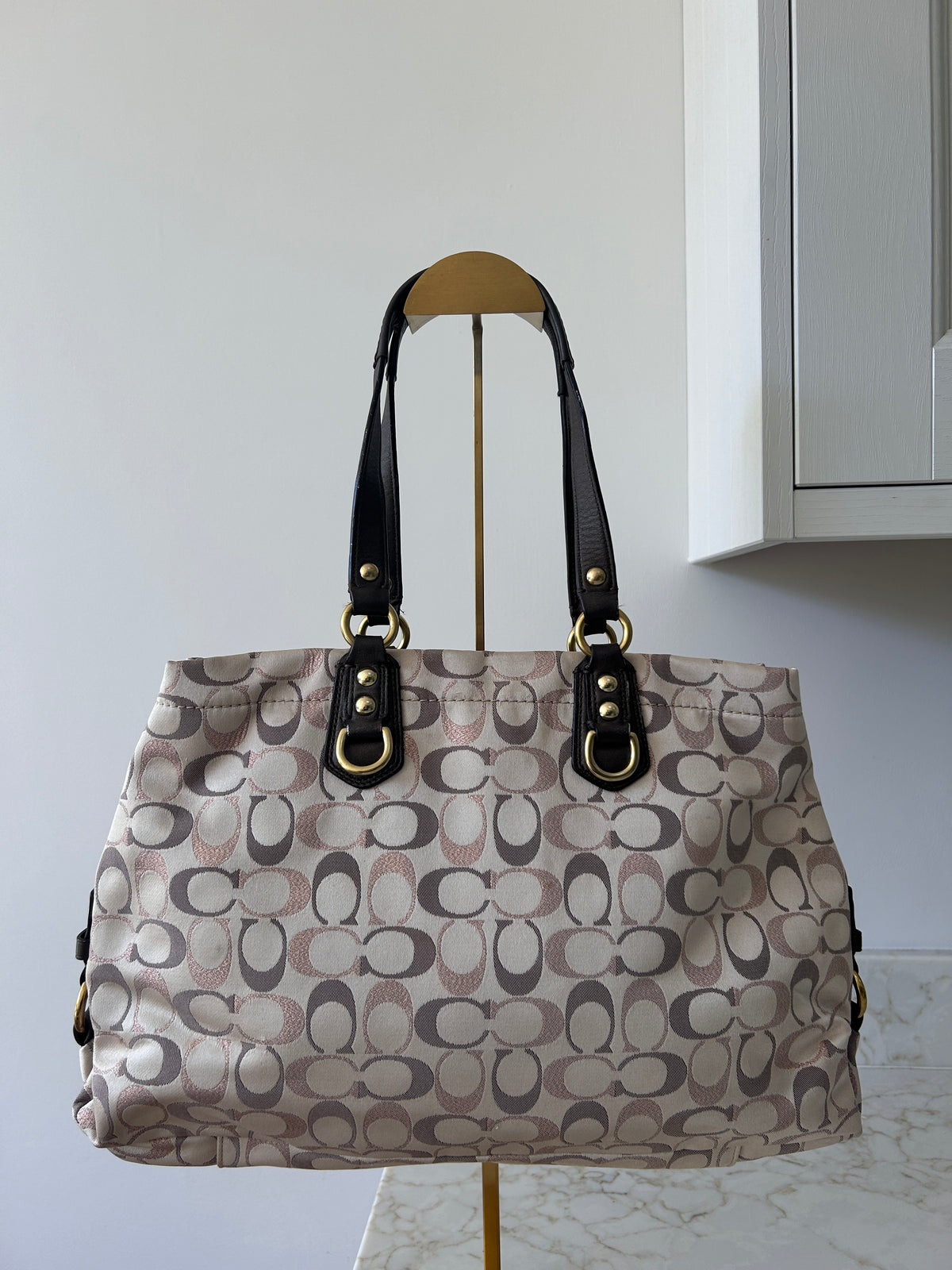 Vintage Coach tote shoulder bag
