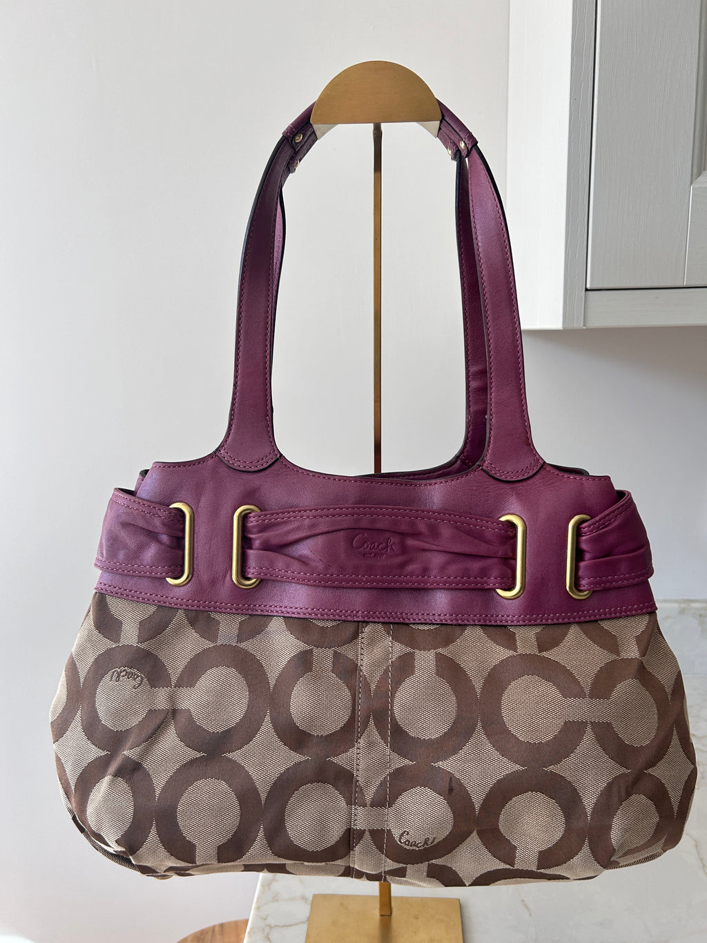 Vintage Coach Bleecker tote shoulder bag