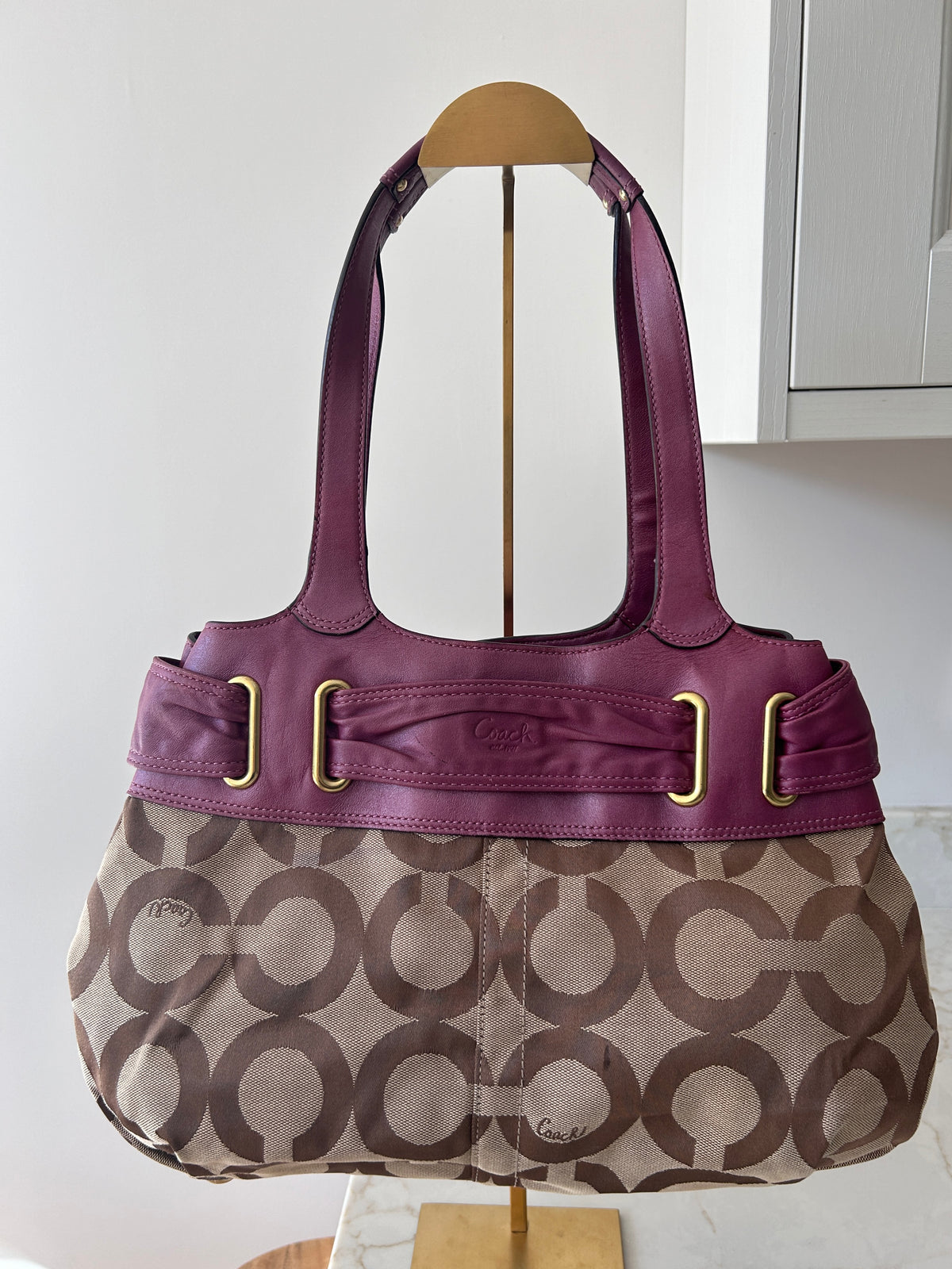 Vintage Coach Bleecker tote shoulder bag