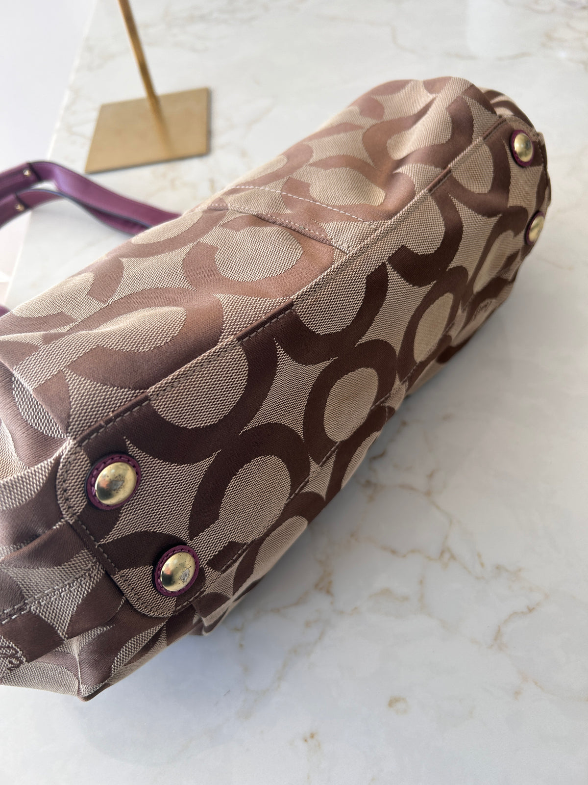 Vintage Coach Bleecker tote shoulder bag