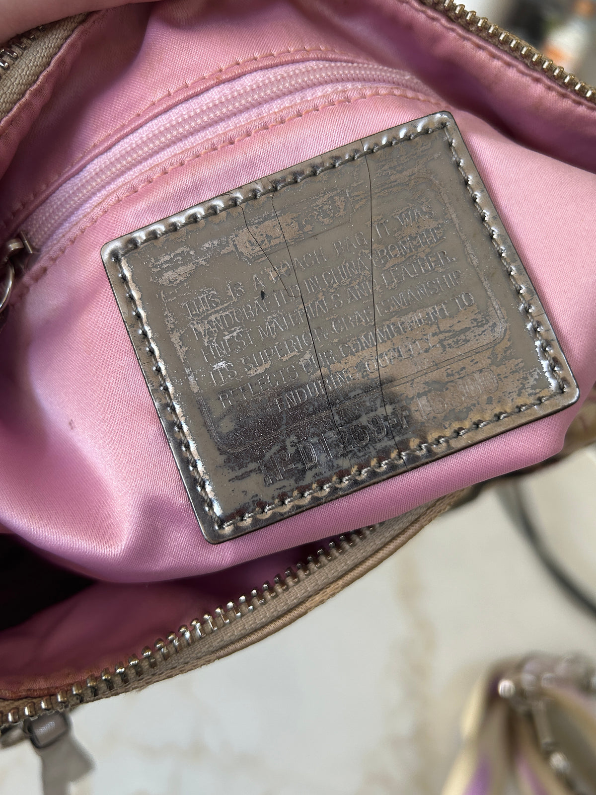 Vintage Coach Poppy graffiti shoulder bag