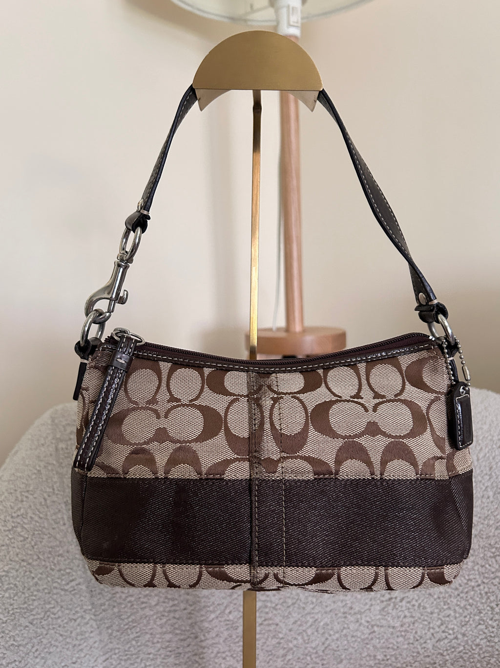 Vintage Coach mini shoulder bag