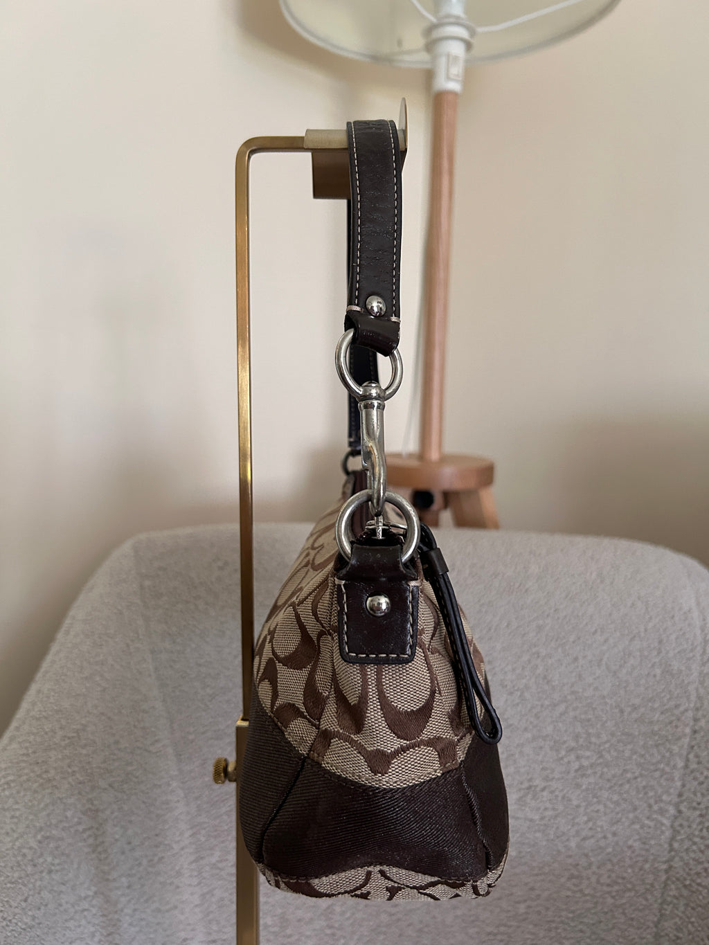 Vintage Coach mini shoulder bag