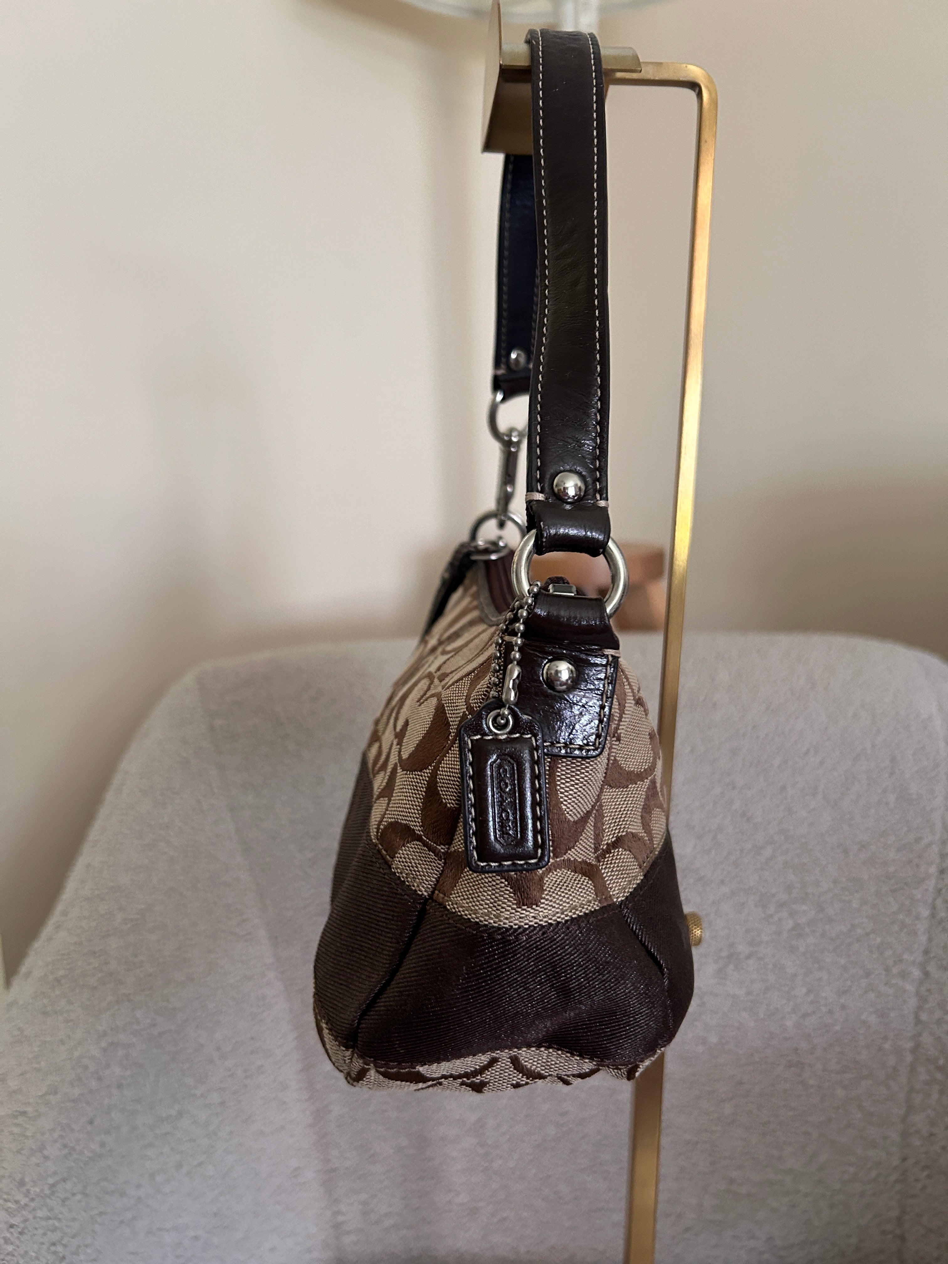 Vintage Coach mini shoulder bag