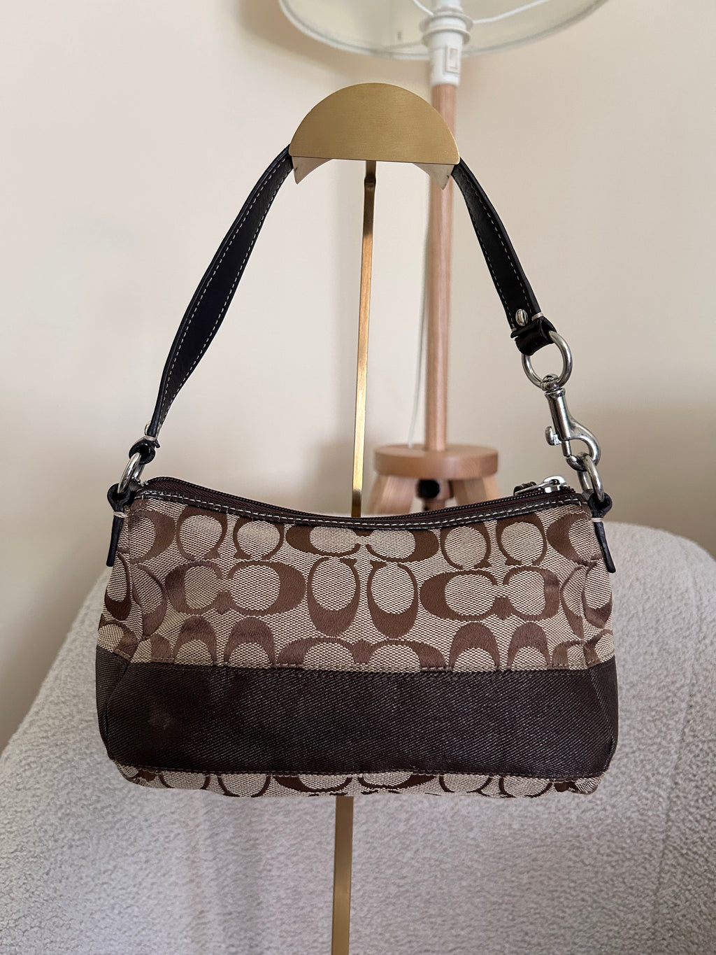 Vintage Coach mini shoulder bag