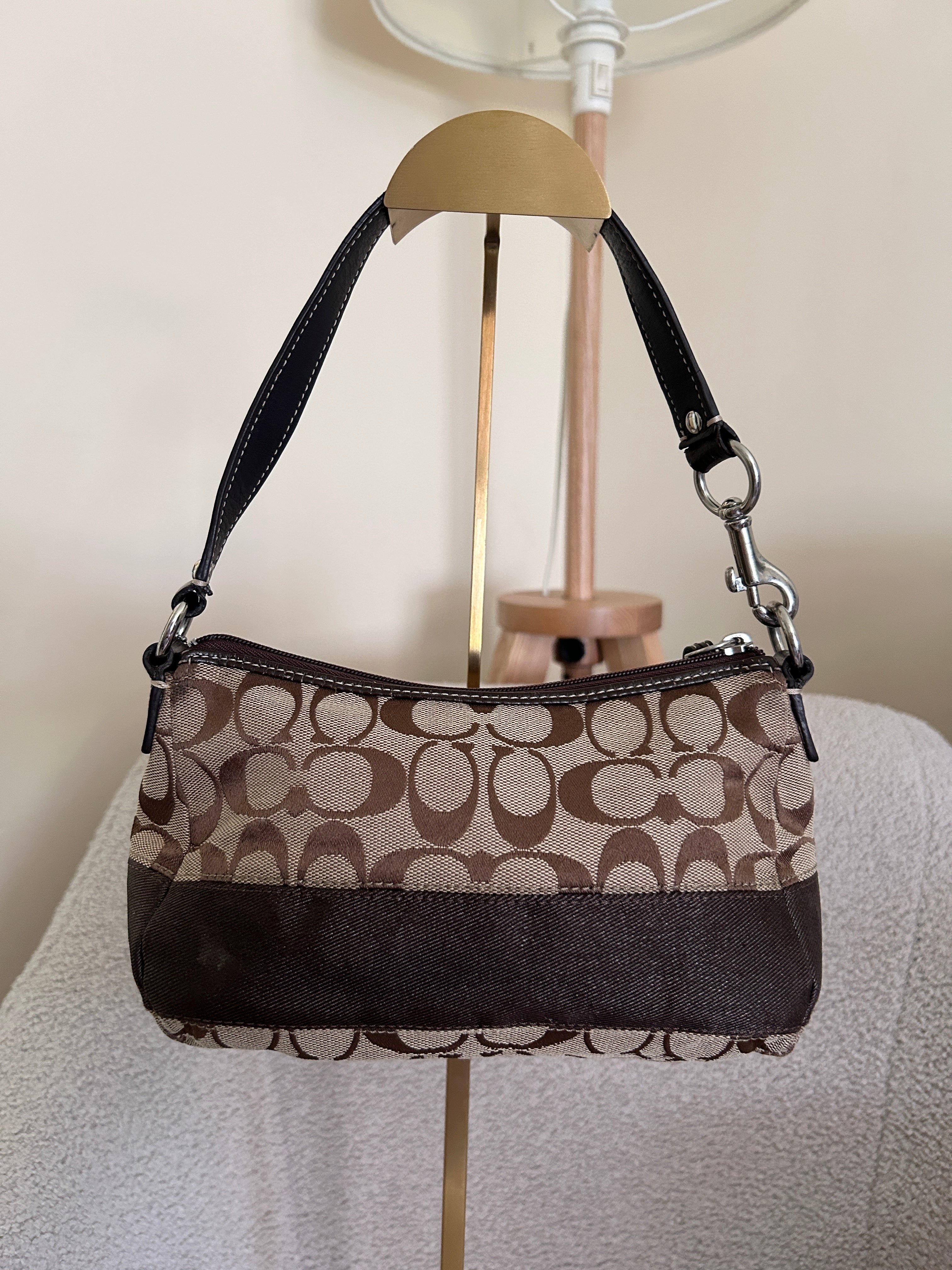 Vintage Coach mini shoulder bag