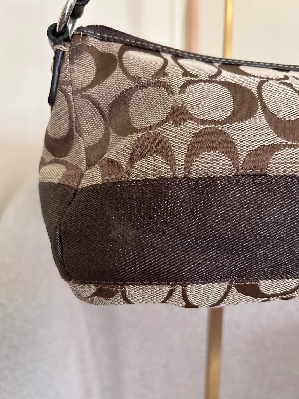 Vintage Coach mini shoulder bag