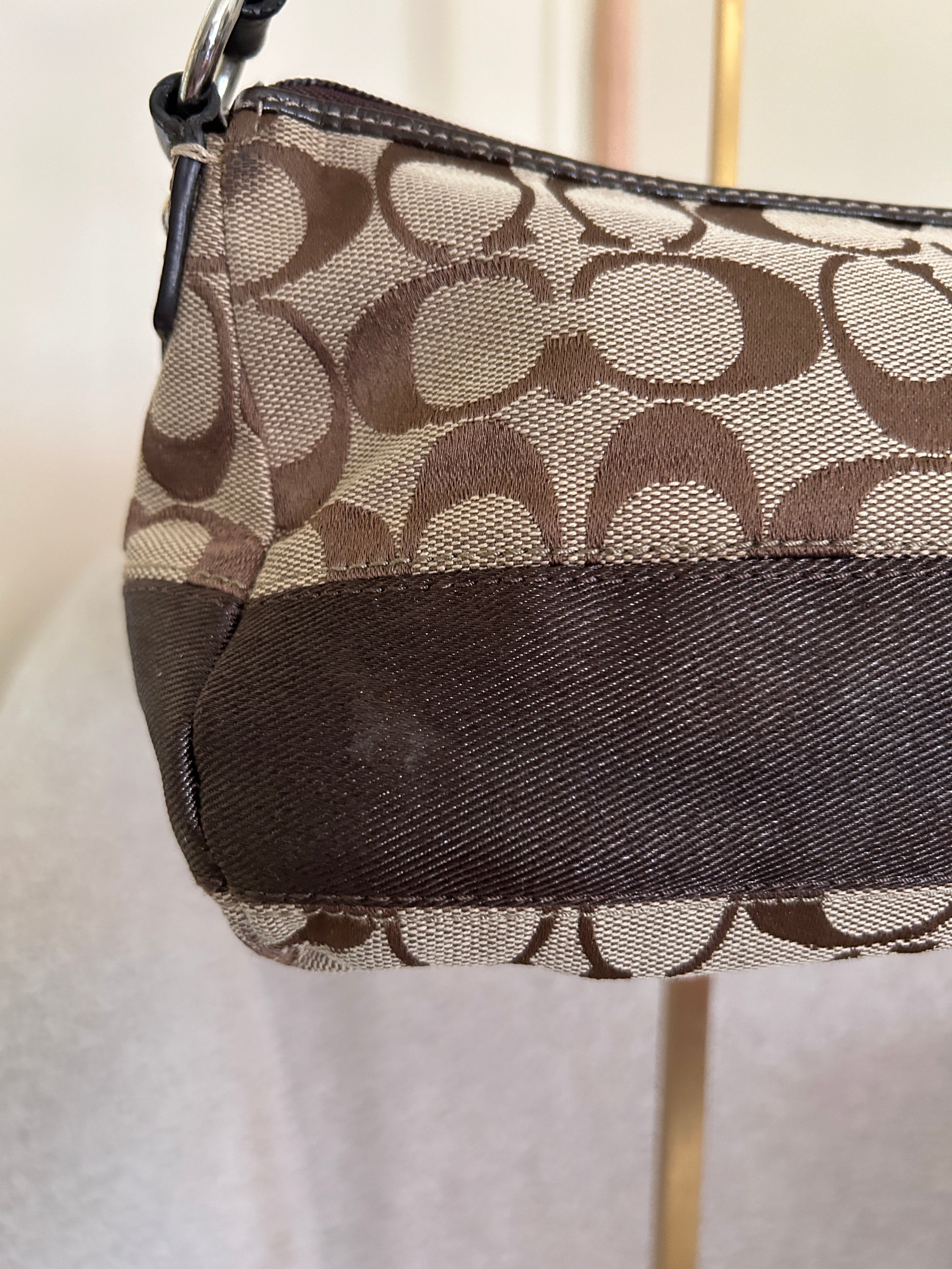 Vintage Coach mini shoulder bag