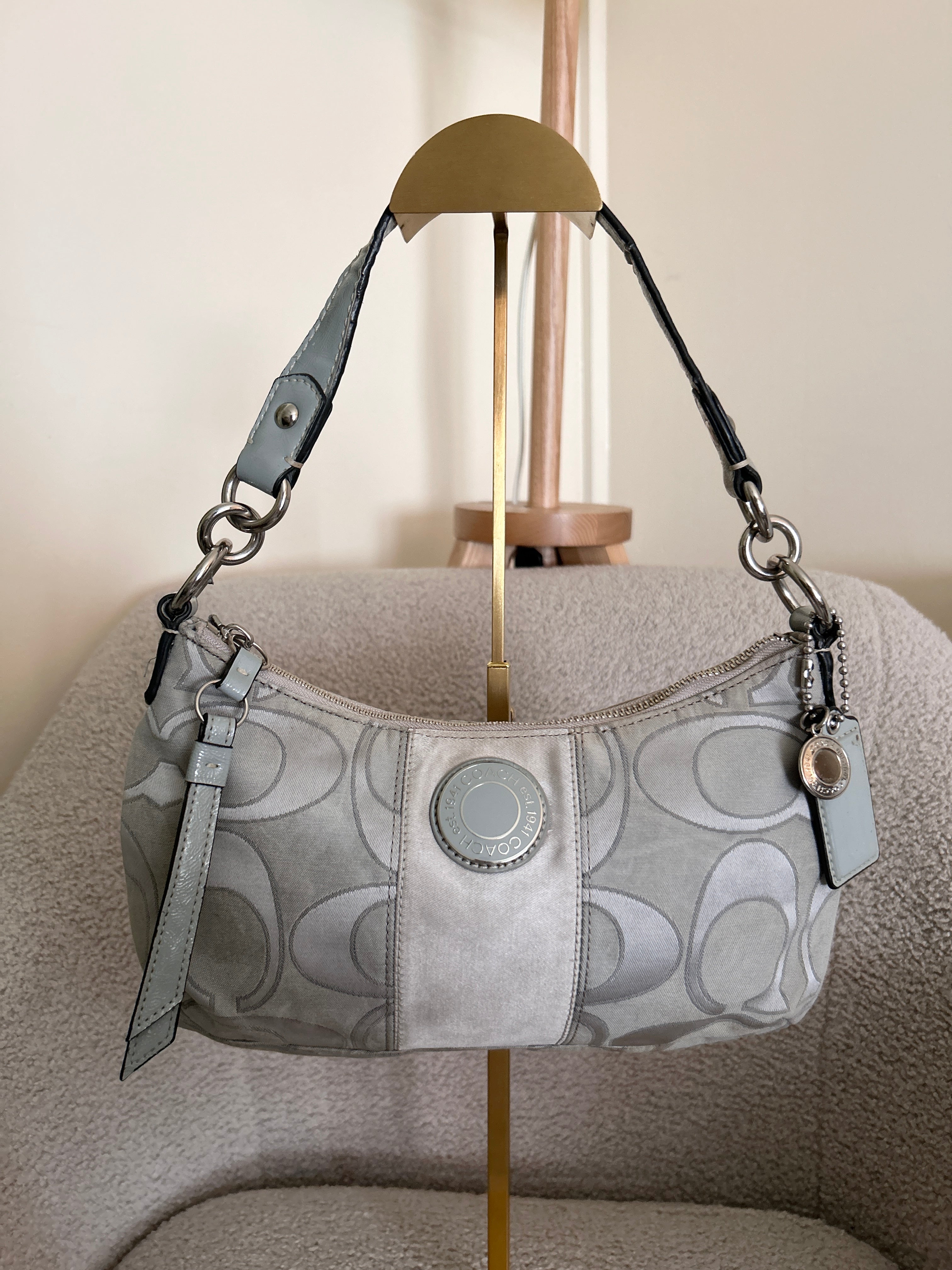 Vintage Coach mini shoulder bag