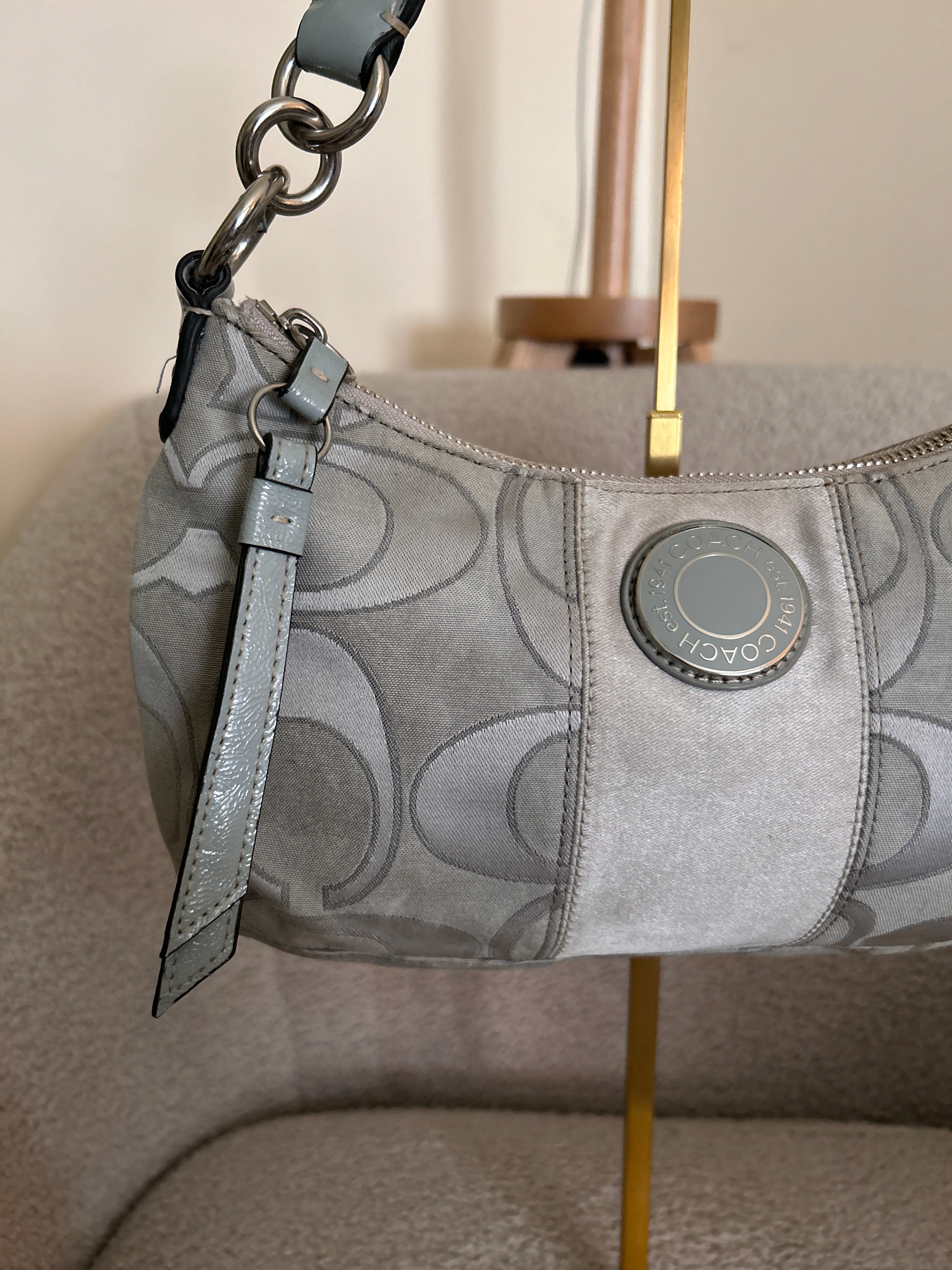 Vintage Coach mini shoulder bag