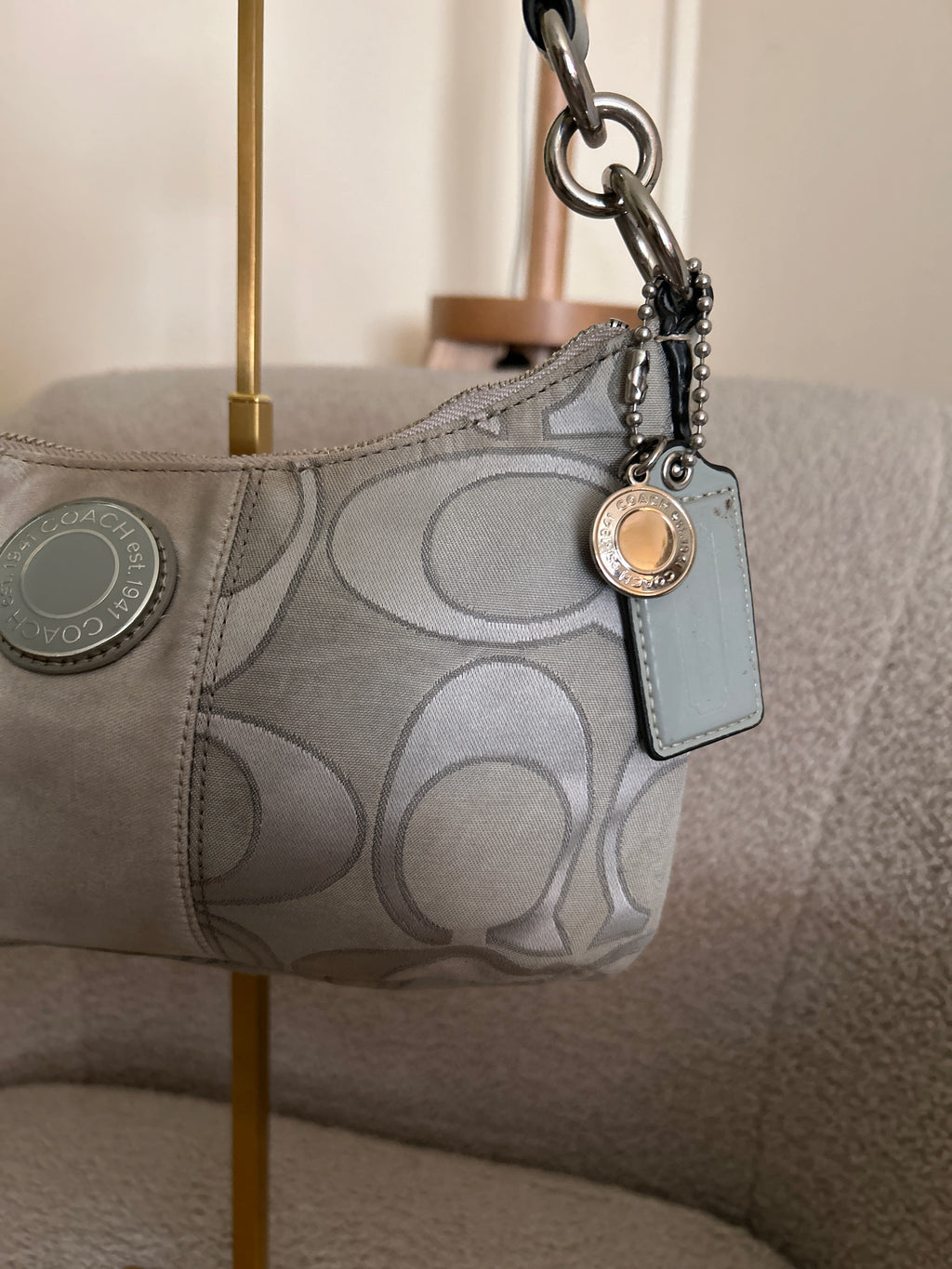 Vintage Coach mini shoulder bag