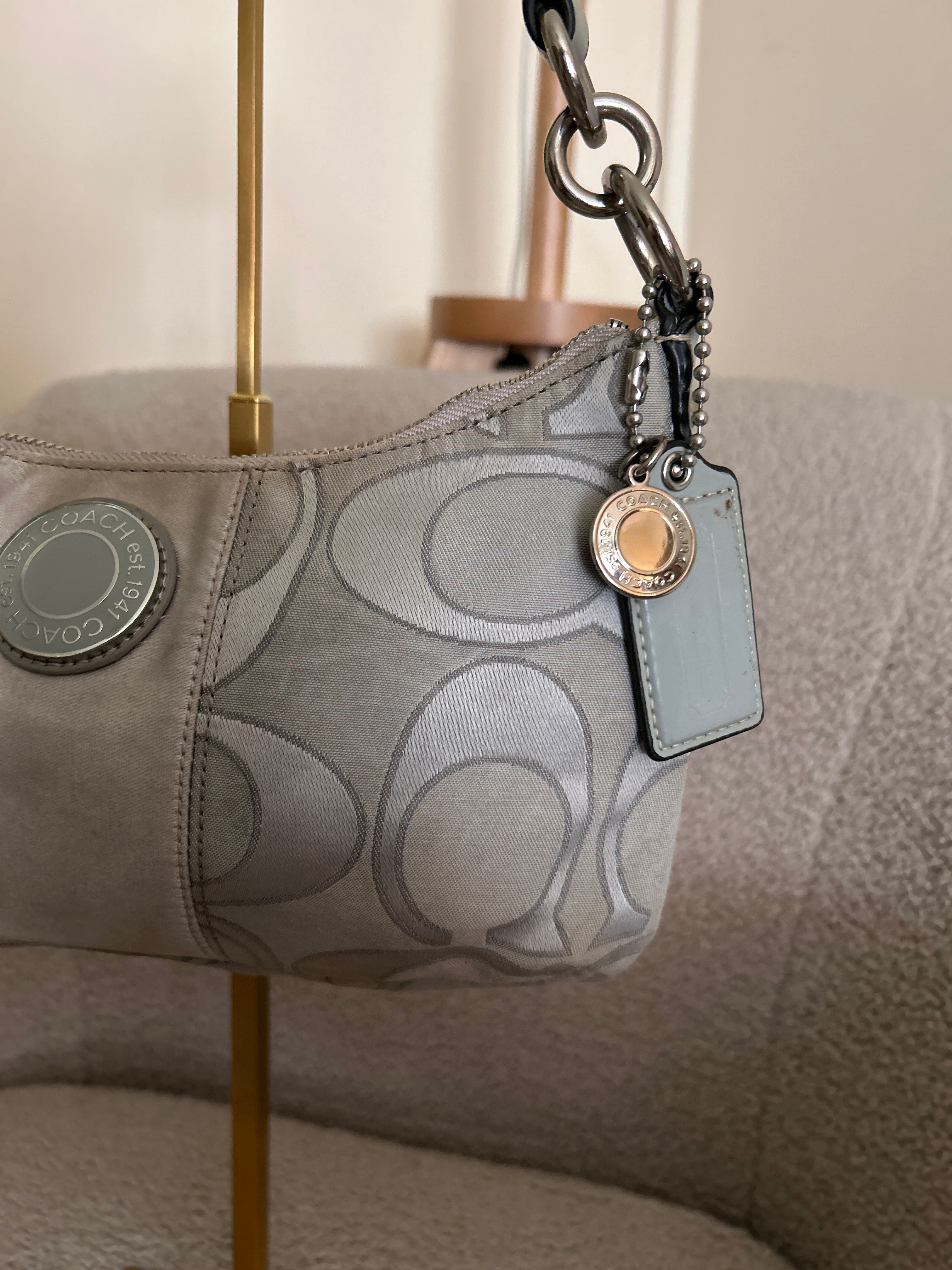 Vintage Coach mini shoulder bag