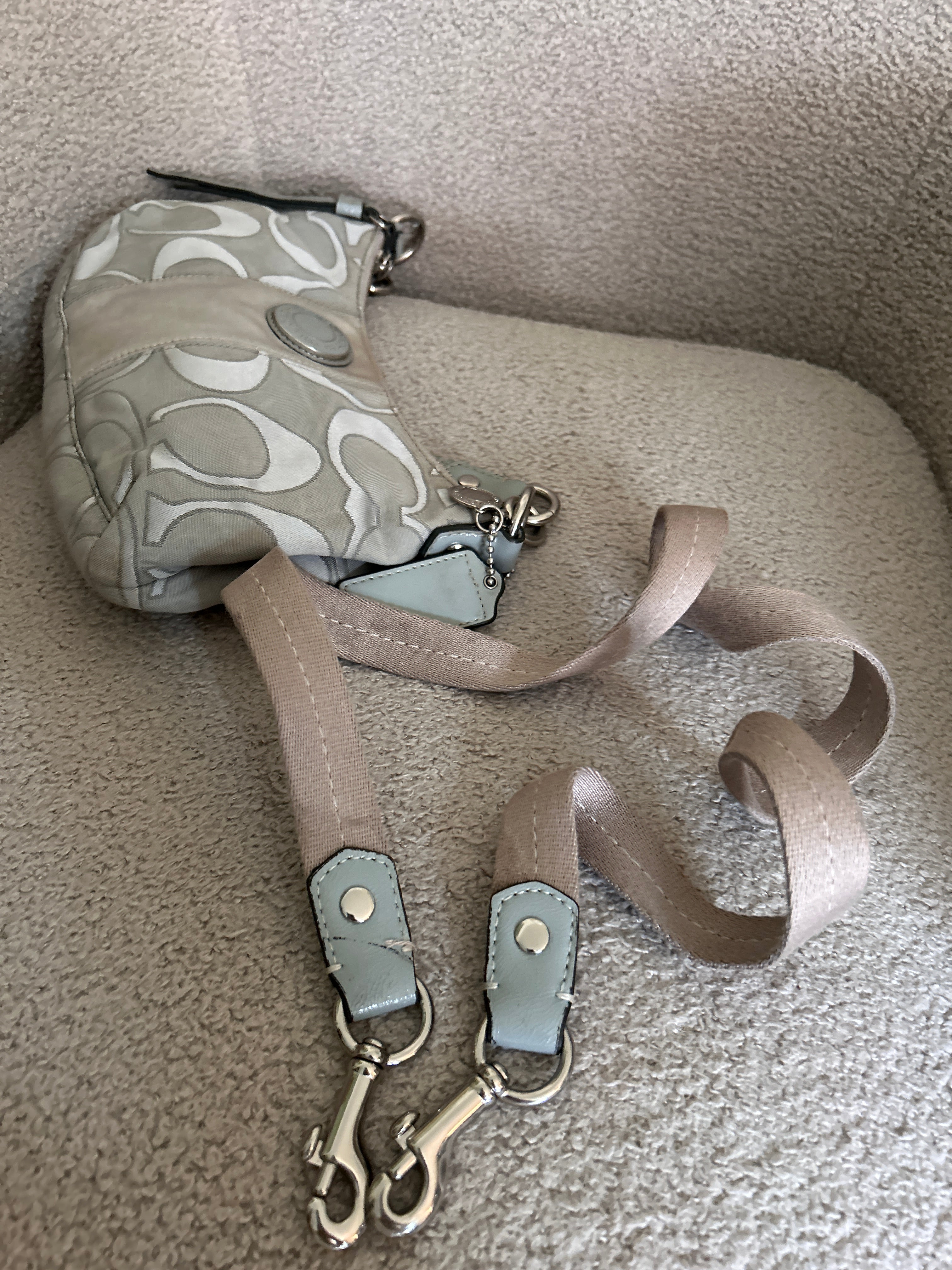 Vintage Coach mini shoulder bag