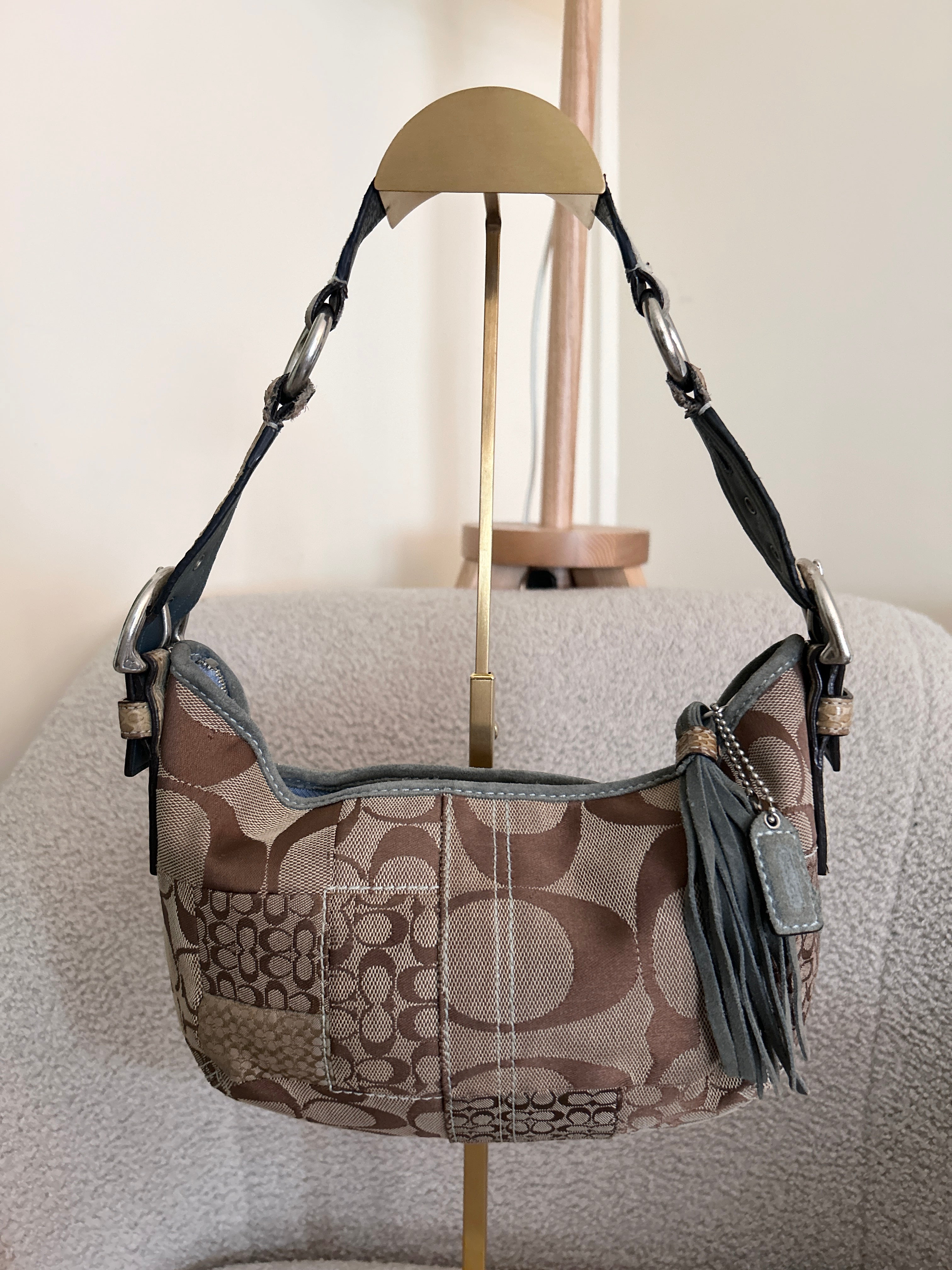 Vintage Coach Soho hobo patchwork shoulder bag – Reloved Vintage